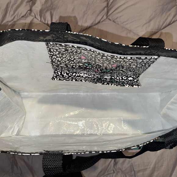 Vera Bradley Floral/Leopard Reusable Grocery tote! - Picture 6 of 6